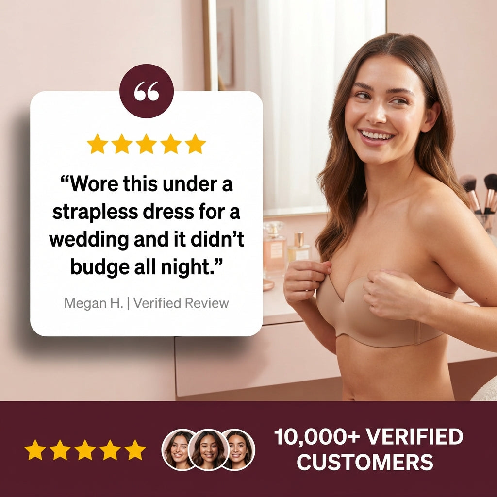 Bare Curve Strapless Push-Up Bra