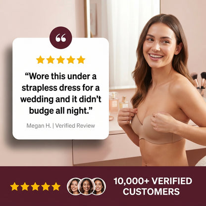 Bare Curve Strapless Push-Up Bra
